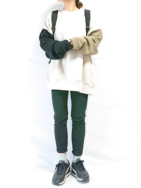 CHAMUさん（レディース・149cm）の冬コーディネート