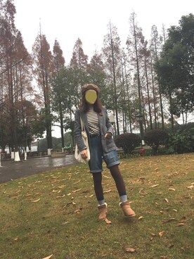 市民朱妹的后院さんのコーディネート