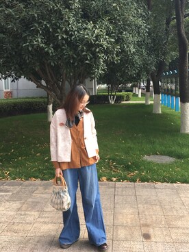 市民朱妹的后院さんのコーディネート