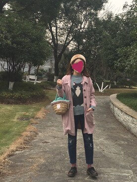 市民朱妹的后院さんのコーディネート