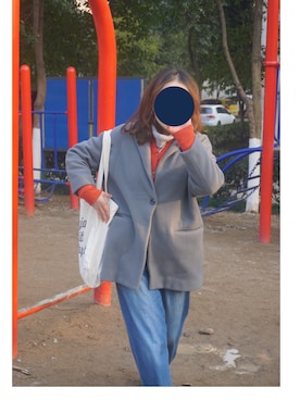 市民朱妹的后院さんのコーディネート