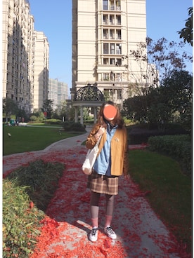 市民朱妹的后院さんのコーディネート