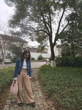 市民朱妹的后院さんのコーディネート