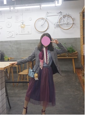 市民朱妹的后院さんのコーディネート