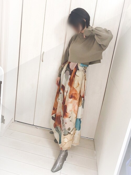 限界大学生｜AMERIのスカートを使ったコーディネート - WEAR