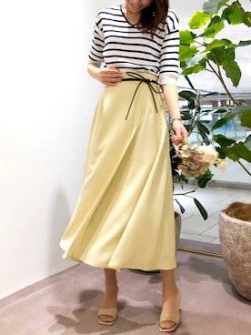 「BSTR」｜みじゅ♡さん（レディース・169cm）の春コーディネート