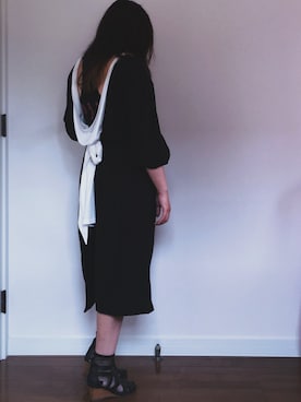 「SOMETHING（サムシング）のアイテム（シューズ）」を使った、sarryさん（レディース・162cm）の夏コーディネート