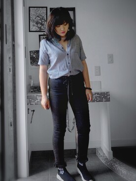 「アイテム（ピアス（片耳用））」を使った、sarryさん（レディース・162cm・30代）の夏コーディネート
