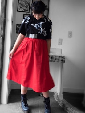 「アイテム（ピアス（片耳用））」を使った、sarryさん（レディース・162cm・30代）の秋コーディネート