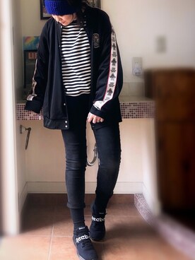 「アイテム（ピアス（片耳用））」を使った、sarryさん（レディース・162cm・30代）の春コーディネート