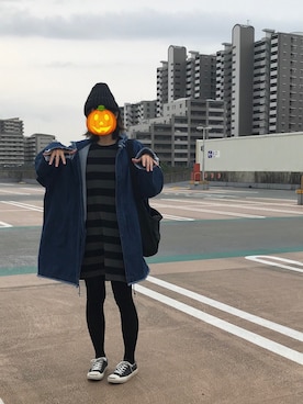 「wearhalloween2017」｜「アイテム（デニムジャケット）」を使った、あい㌧さん（レディース・171cm）の秋コーディネート