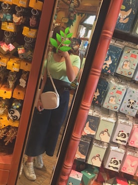 「Balenoのアイテム」を使った、イチコ🌿🍓さん（レディース・155cm）の春コーディネート