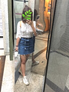 「NOのアイテム（バッグ）」を使った、イチコ🌿🍓さん（レディース・155cm）の春コーディネート