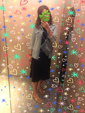 「no brand（ノーブランド）のアイテム（スカート）」を使った、イチコ🌿🍓さん（レディース・155cm）の夏コーディネート