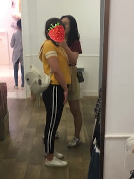 「eight sixty（エイト・シックスティ）のアイテム」を使った、イチコ🌿🍓さん（レディース・155cm）の夏コーディネート