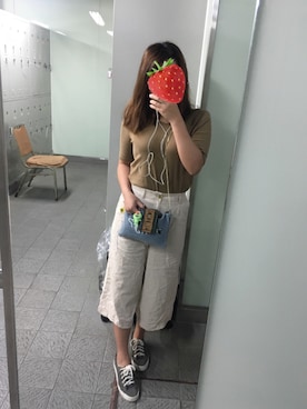 「NOのアイテム（シューズ）」を使った、イチコ🌿🍓さん（レディース・155cm）の秋コーディネート