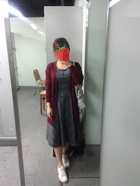 「eight sixty（エイト・シックスティ）のアイテム」を使った、イチコ🌿🍓さん（レディース・155cm）の秋コーディネート