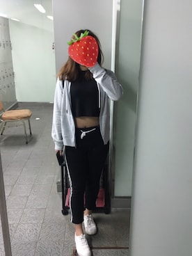 「cotton on（コットンオン）のアイテム（モッズコート）」を使った、イチコ🌿🍓さん（レディース・155cm）の春コーディネート