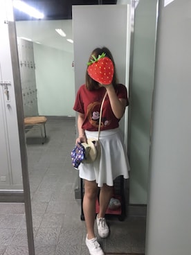 「Step Korea（Step Korea）のアイテム」を使った、イチコ🌿🍓さん（レディース・155cm）の夏コーディネート