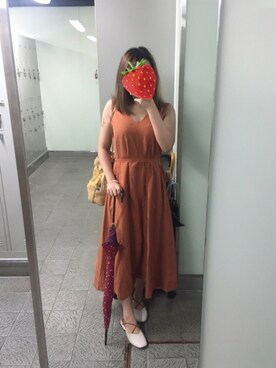 「JAPAN（ジャパン）のアイテム」を使った、イチコ🌿🍓さん（レディース・155cm）の夏コーディネート