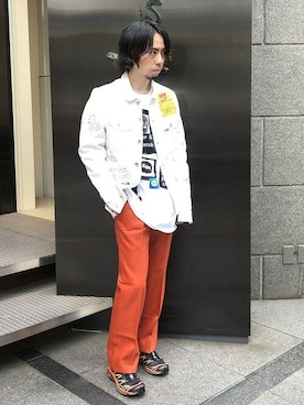 「TACASI（タキャシ）のアイテム」を使った、International_Gallery_BEAMSさん（メンズ・168cm）の秋コーディネート