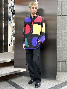 「mii」｜International_Gallery_BEAMSさん（メンズ・177cm）の秋コーディネート
