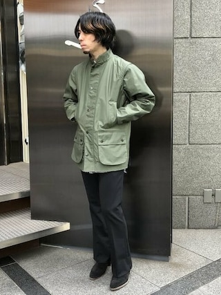Barbour international gallery BEAMS ブルゾン Barbour（バブアー）の「Barbour × International Gallery BEAMS