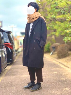 「RAGEBLUE（レイジブルー）のアイテム（シューズ）」を使った、Ayumiさん（メンズ・177cm）の春コーディネート