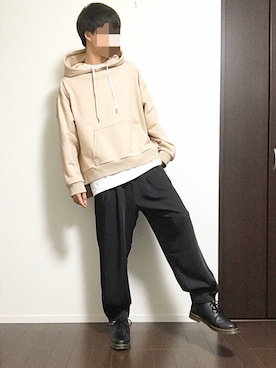 「RAGEBLUE（レイジブルー）のアイテム（シューズ）」を使った、Ayumiさん（メンズ・178cm）の春コーディネート