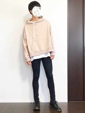 「RAGEBLUE（レイジブルー）のアイテム（シューズ）」を使った、Ayumiさん（メンズ・178cm）の春コーディネート