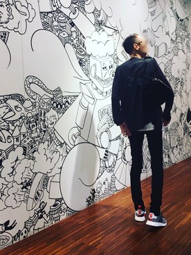 「PORTER（ポーター）のアイテム（その他）」を使った、t.akinoriさん（メンズ・176cm）の夏コーディネート