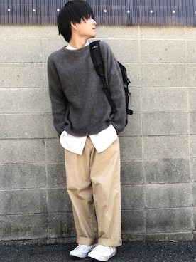 kulaさん（メンズ・173cm）の春コーディネート