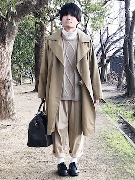 kulaさん（メンズ・173cm）の冬コーディネート