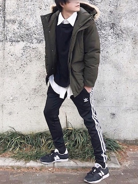 kulaさん（メンズ・173cm）の冬コーディネート