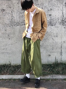 kulaさん（メンズ・173cm）の春コーディネート