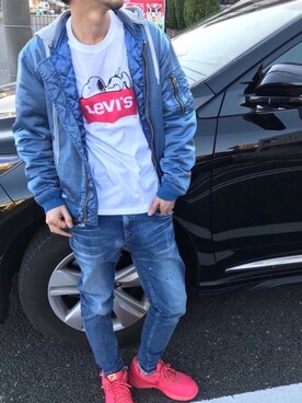 「surt（サート）のアイテム（ジャケット/アウター）」を使った、Chiapさん（メンズ・170cm）の冬コーディネート
