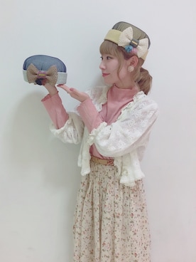 「カオリノモリSTAFF」｜panさん（レディース・162cm）の春コーディネート