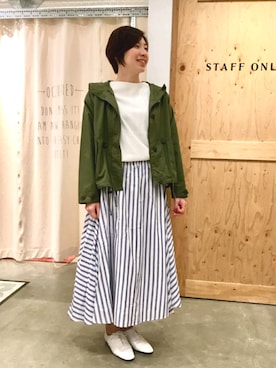 coenうちじまさん（レディース・161cm）の春コーディネート