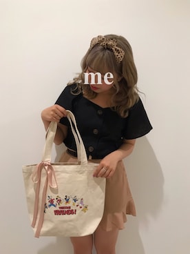 安部麻未奈さん(レディース・152cm)の夏コーディネート