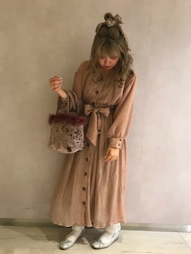 安部麻未奈さん（レディース・152cm）の夏コーディネート