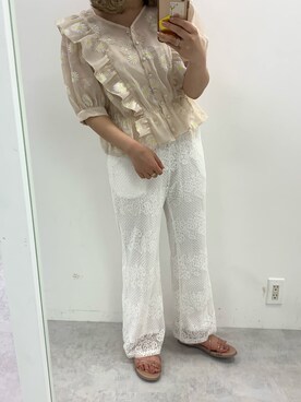 「マーガレット」｜安部麻未奈さん（レディース・152cm）の春コーディネート