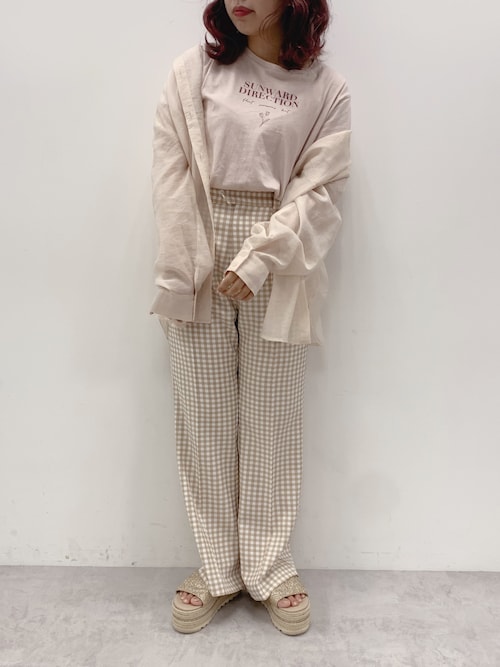 安部麻未奈 One After Another Nice Claup One After Another Nice Claupのtシャツ カットソーを使ったコーディネート Wear