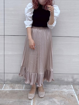 安部麻未奈さん（レディース・152cm）の秋コーディネート