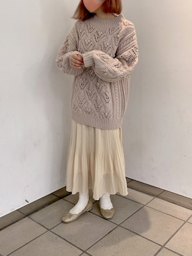 安部麻未奈さん（レディース・152cm）の秋コーディネート