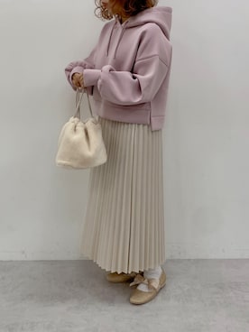 安部麻未奈さん（レディース・152cm）の秋コーディネート