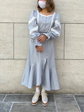 安部麻未奈さん（レディース・152cm）の冬コーディネート