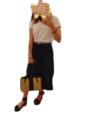 「Max Mara（マックスマーラ）のアイテム（バッグ）」を使った、Y○さん（レディース・164cm）の夏コーディネート