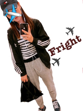 「飛行機」｜Y○さん（レディース・166cm）の夏コーディネート