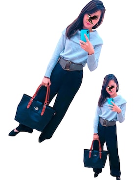 「BCBGMAXAZRIA（ビーシービージーマックスアズリア）のアイテム」を使った、Y○さん（レディース・166cm）の秋コーディネート