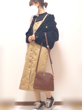 「AIGNER（アイグナー）のアイテム」を使った、ｓｈｉｈｏ*さん（レディース・159cm）の冬コーディネート